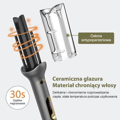 Qimmaol G-310 automatyczna lokówka (25 mm) | 14 zakresów temperatury (100–230°C) / ochrona przed oparzeniem / szybkie nagrzewanie / pielęgnacja jonowa