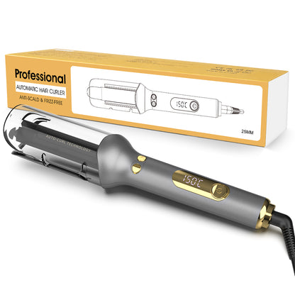Qimmaol G-310 automatyczna lokówka (25 mm) | 14 zakresów temperatury (100–230°C) / ochrona przed oparzeniem / szybkie nagrzewanie / pielęgnacja jonowa