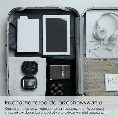 Qimmaol FK706 Mini golarka elektryczna dla mężczyzn z etui podróżnym